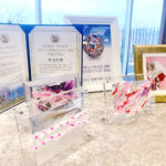 カラーセラピー受講＆アートを飾っていただきました！